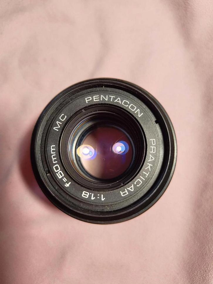 Pentacon Prakticar MC 50mm prime f1.8, Audio, Tv en Foto, Fotografie | Lenzen en Objectieven, Gebruikt, Standaardlens, Ophalen of Verzenden