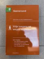 bord natuurgebied Sleenerzand, Ophalen, Gebruikt