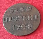 duit Utrecht 1784 zeer fraaie duit, Postzegels en Munten, Ophalen of Verzenden, Vóór koninkrijk, Overige waardes, Losse munt