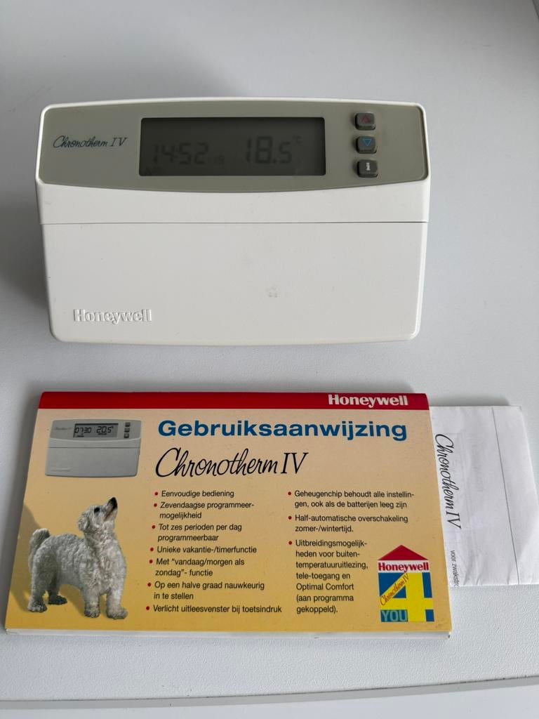 Chronotherm IV van Honeywell thermostaat, Ophalen of Verzenden, Gebruikt