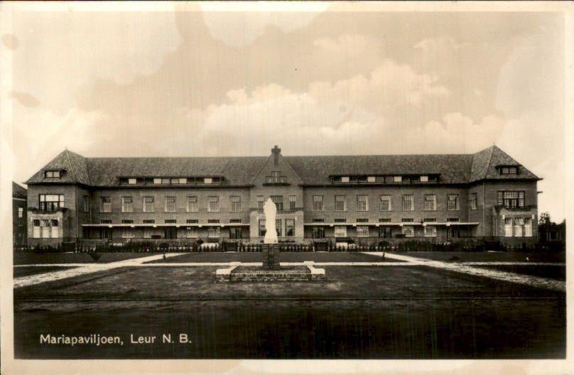 Leur - Mariapaviljoen, Ophalen of Verzenden, 1920 tot 1940, Gelopen, Noord-Brabant