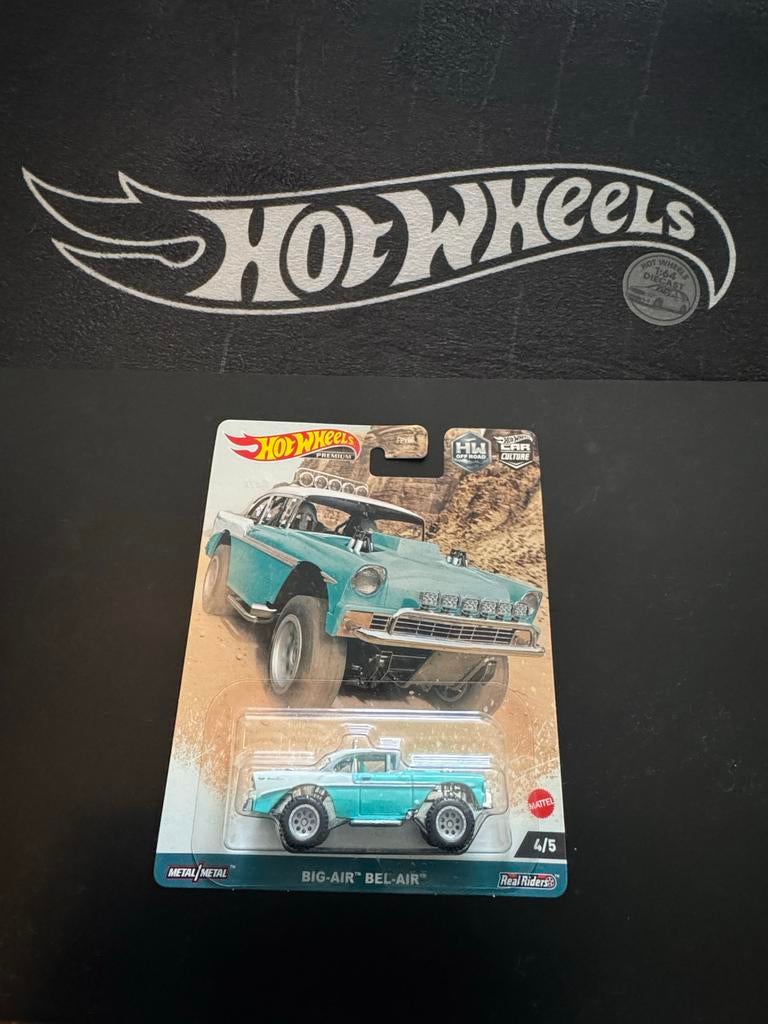 Hot Wheels Premium Big-Air Bel-Air - HW Off Road Car Culture, Hobby en Vrije tijd, Modelauto's | Overige schalen, Nieuw, Auto