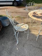 Oude Franse tuinset of Franse bistro set brocante tuinset, Ophalen of Verzenden