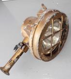 Vintage Scheepslamp / Industriële Lamp - Messing, Ophalen of Verzenden