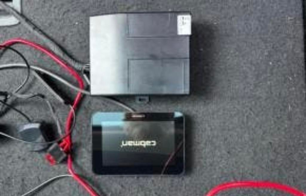 Complete Cabman MDT set met taximeter, printer en Canbus, Ophalen of Verzenden, Zo goed als nieuw