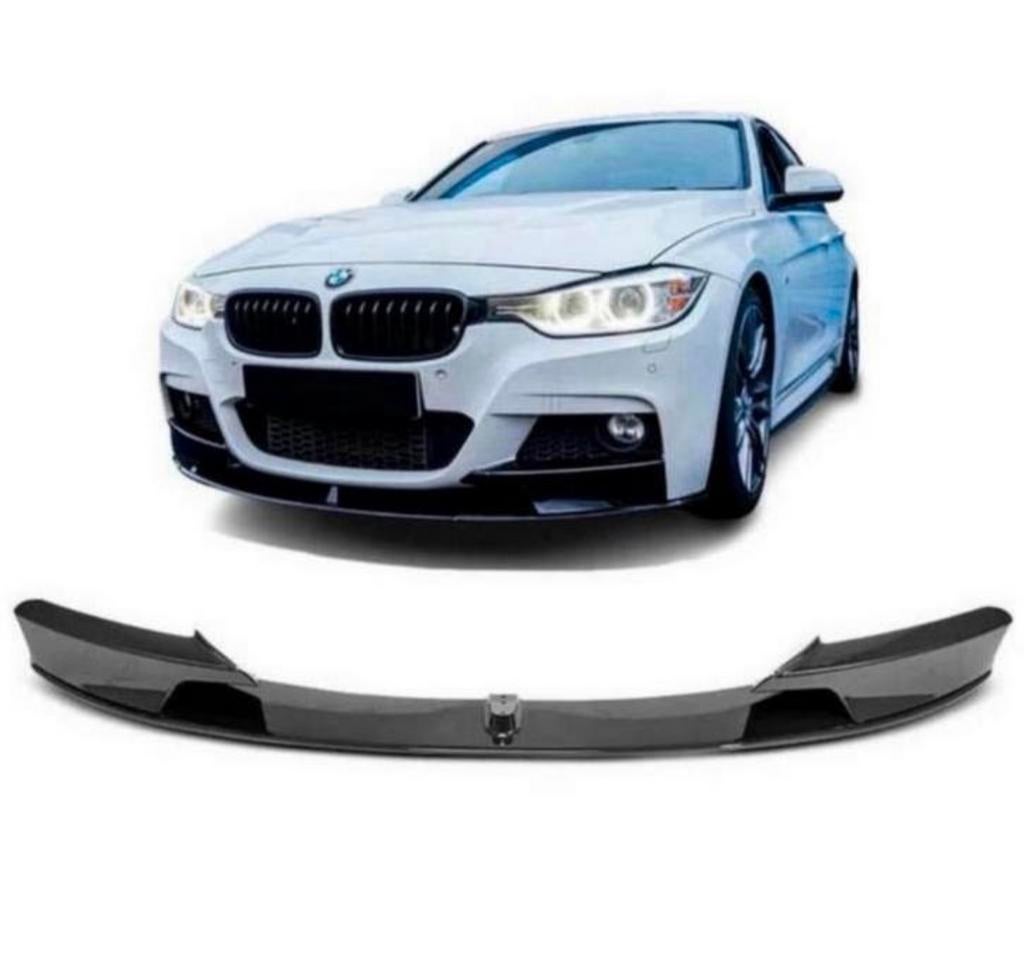 Bmw 3-serie F30 F31 zwart glans M bumperlip lip 2011-2019, Ophalen of Verzenden, H, H, H