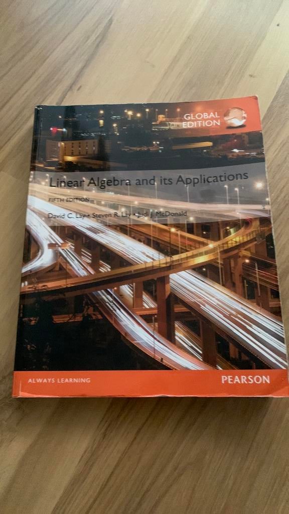 Linear Algebra and its Applications, Ophalen of Verzenden, Zo goed als nieuw