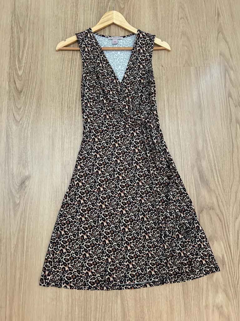 Anna Field Jurk, Maat 34, Zo goed als nieuw!, Kleding | Dames, Jurken, Anna Field, Bruin, Ophalen of Verzenden, Zo goed als nieuw