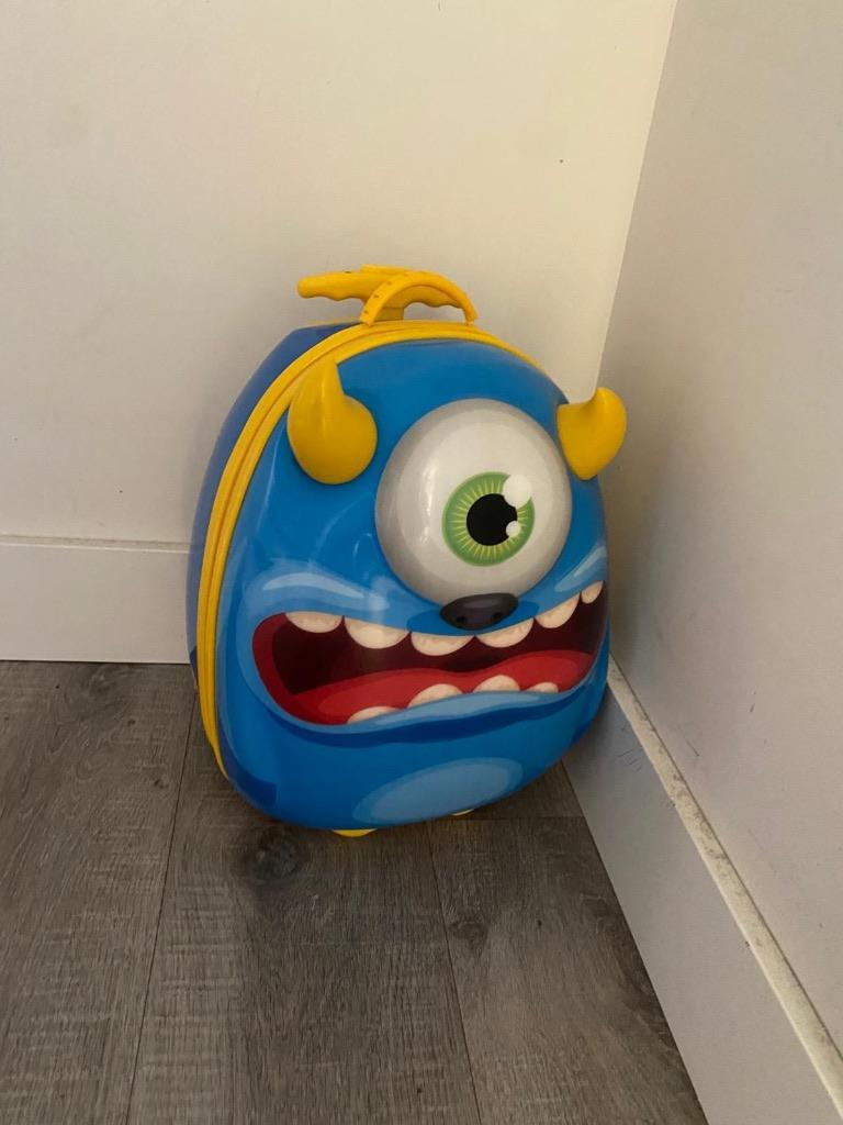 Koffer kinderen, Ophalen, Gebruikt, Hard kunststof, Wieltjes