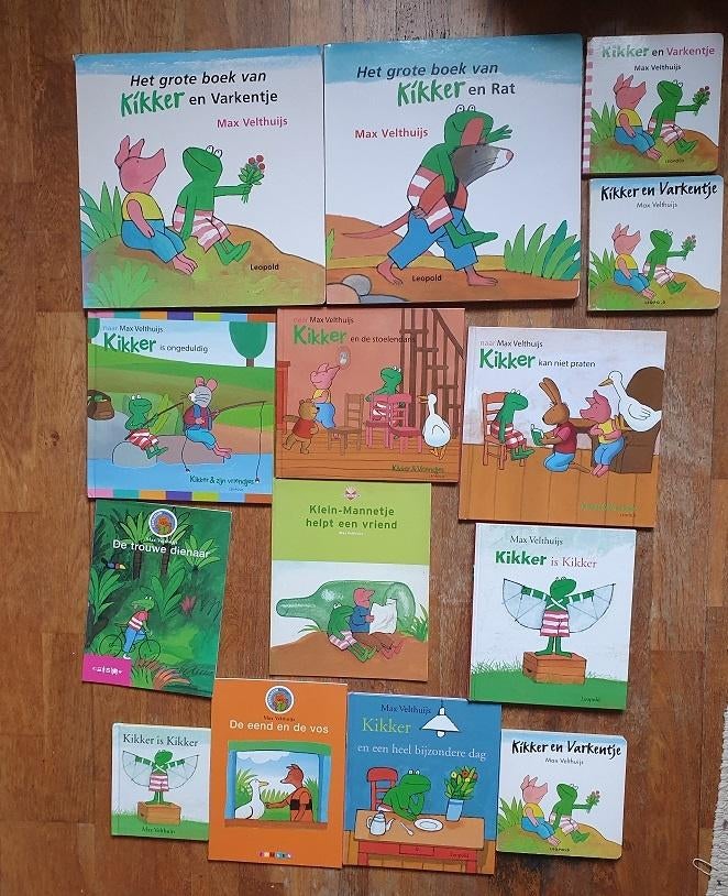 KIKKER  IS  KIKKER  van  Max Velthuijs, Ophalen of Verzenden, Gelezen, Fictie algemeen