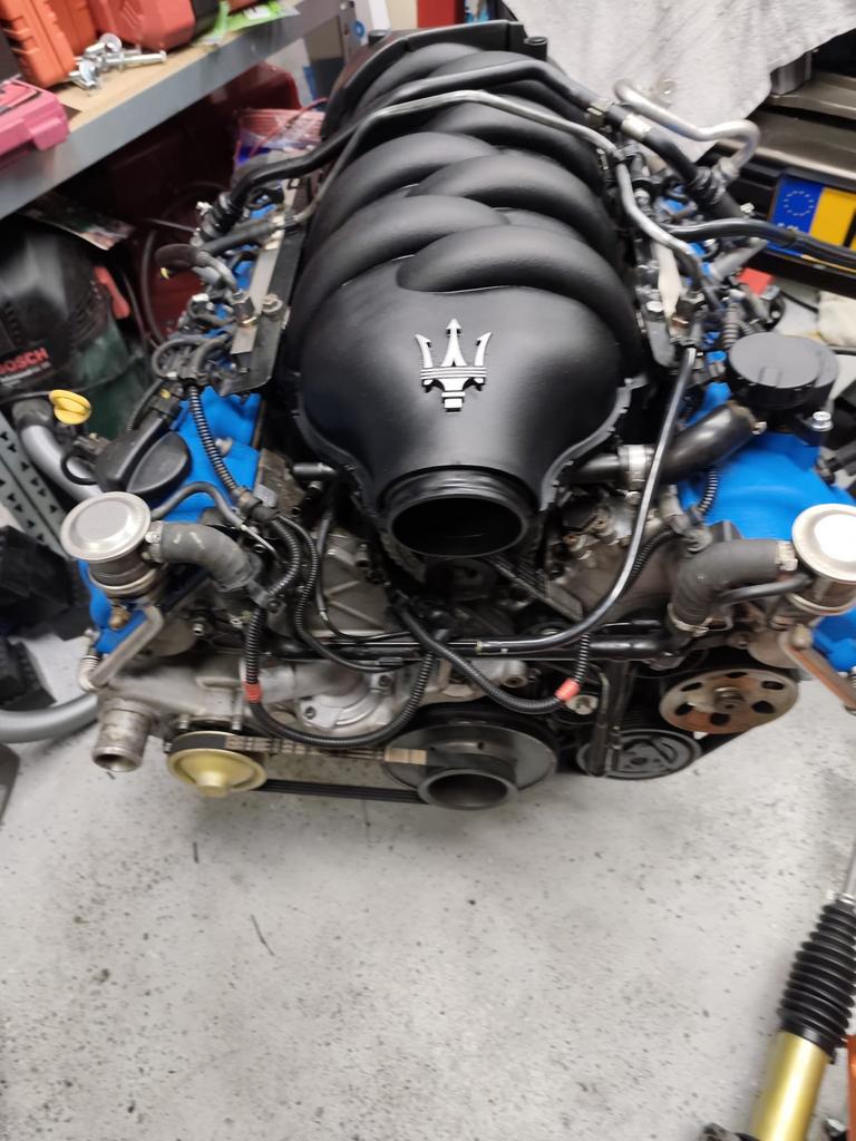 Motorblok Maserati Quattroporte 4.2 V8 compl topconditie, Auto-onderdelen, Motor en Toebehoren, Ophalen, Gereviseerd, Maserati