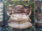Groot zeildoek met boeddha voor tuin 155×150 nieuw, Ophalen