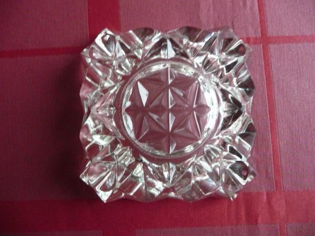 Mooie kristallen asbak, Antiek en Kunst, Antiek | Glas en Kristal, Ophalen of Verzenden