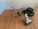 Knijplamp / klemlamp van Hay met draadkooi en lange snoer, Ophalen of Verzenden, Nieuw, Industrieel