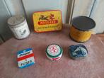 6 x oud blikje oude reclame blikjes, Ophalen of Verzenden, Gebruikt, Overige