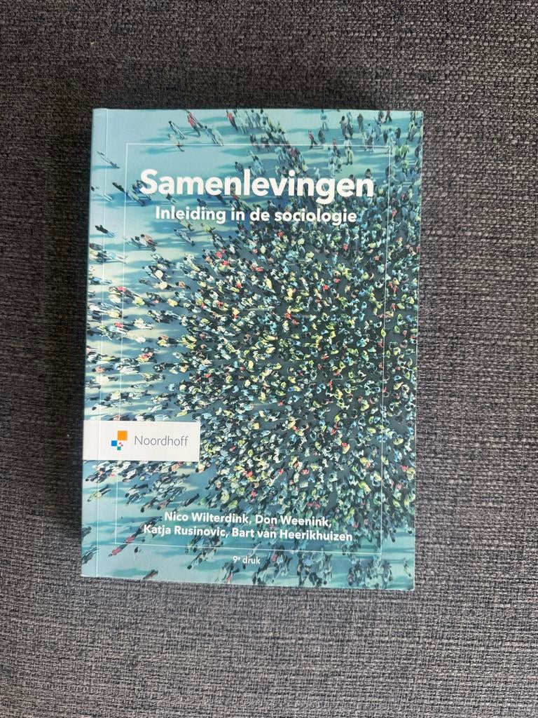 Samenlevingen: Inleiding in de sociologie, Boeken, Ophalen of Verzenden, Gamma, Gelezen, HBO