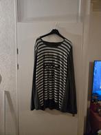 Canda XL gestreept shirt met lange mouwen, Maat 46/48 (XL) of groter, Ophalen of Verzenden, Lange mouw, Grijs