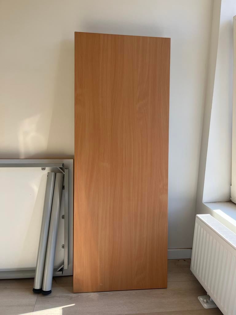 Twee bureaus - 160x60, in hoogte verstelbaar, Ophalen, In hoogte verstelbaar, Gebruikt