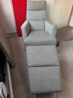 Design on Stock Fauteuil "SOLO" met Hocker, Ophalen, 75 tot 100 cm, Zo goed als nieuw, Stof