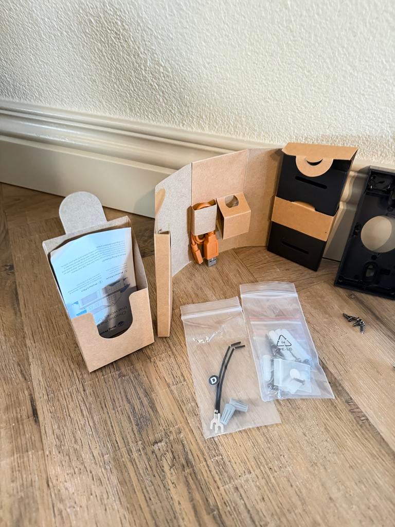 Ring Video Doorbell4 Slimme videodeurbel Compleet met doos, Huis en Inrichting, Deurbellen, Ophalen of Verzenden, Ingebouwde camera