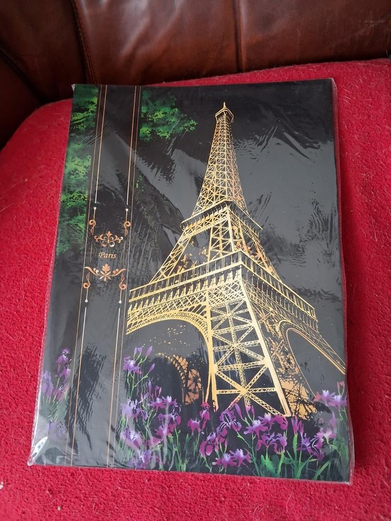 Te koop scratch art  van de eifel toren in paris., Ophalen of Verzenden, Nieuw