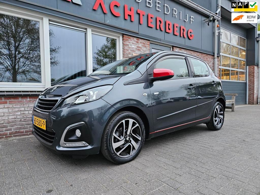 Peugeot 108 1.0 e-VTi Envy Airco! 5-Deurs! Leuke Auto! NAP!, Auto's, Voorwielaandrijving, Gebruikt, Euro 6, 4 stoelen