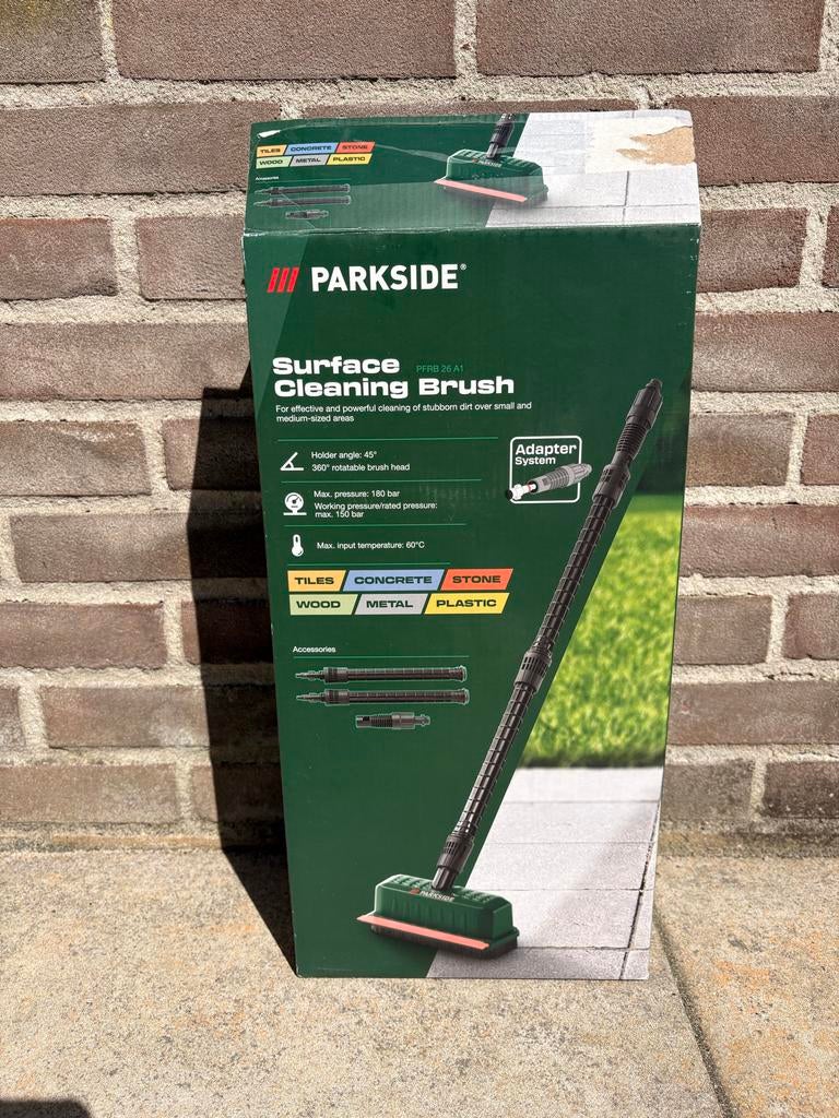 Parkside Hogedrukspuit Oppervlaktereiniger PFRB 26 A1, Ophalen, Zo goed als nieuw, Elektrisch