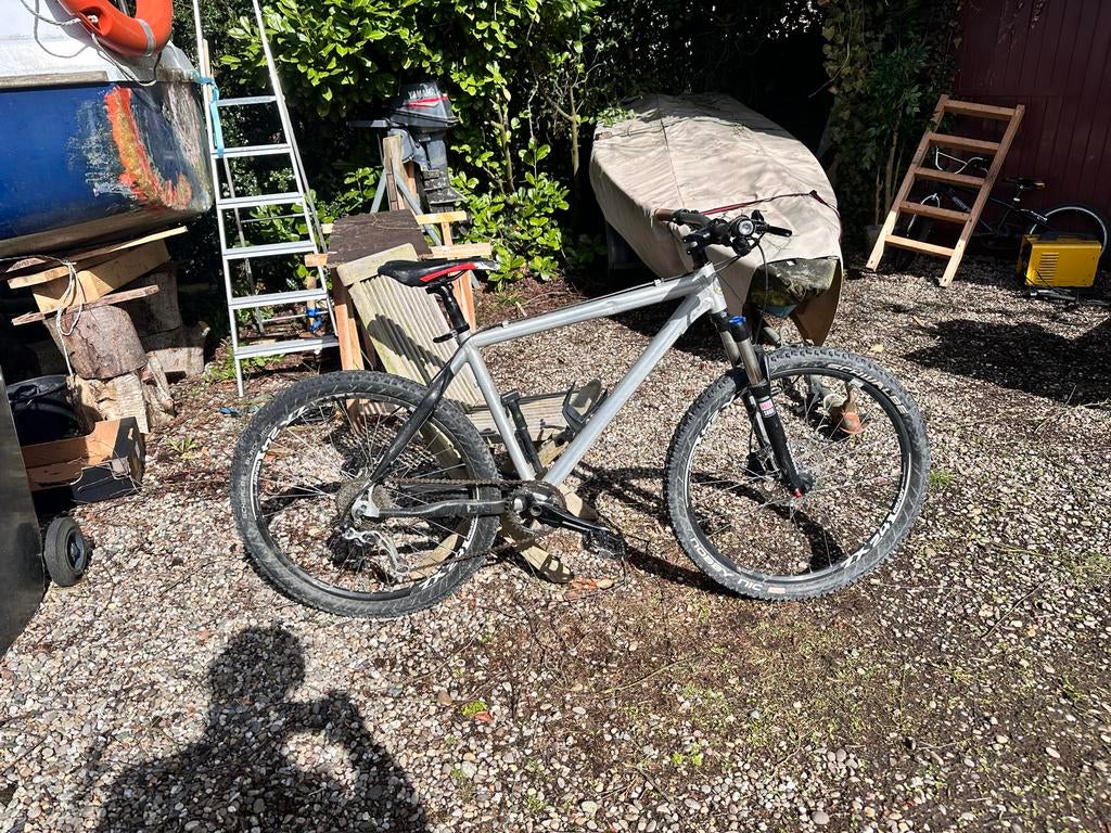 26 inch MTB met RockShox en Shimano schijfremme, Fietsen en Brommers, Overige merken, Gebruikt, Hardtail, Heren