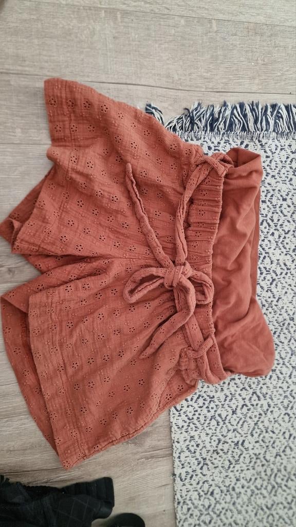 Korte broek Prenatal S biologisch katoen, Kleding | Dames, Positiekleding, Ophalen, Bruin, Zo goed als nieuw, Broek of Spijkerbroek