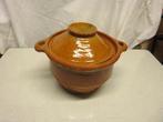 Antiek aardewerk stoofpot terrine, Antiek en Kunst, Ophalen of Verzenden