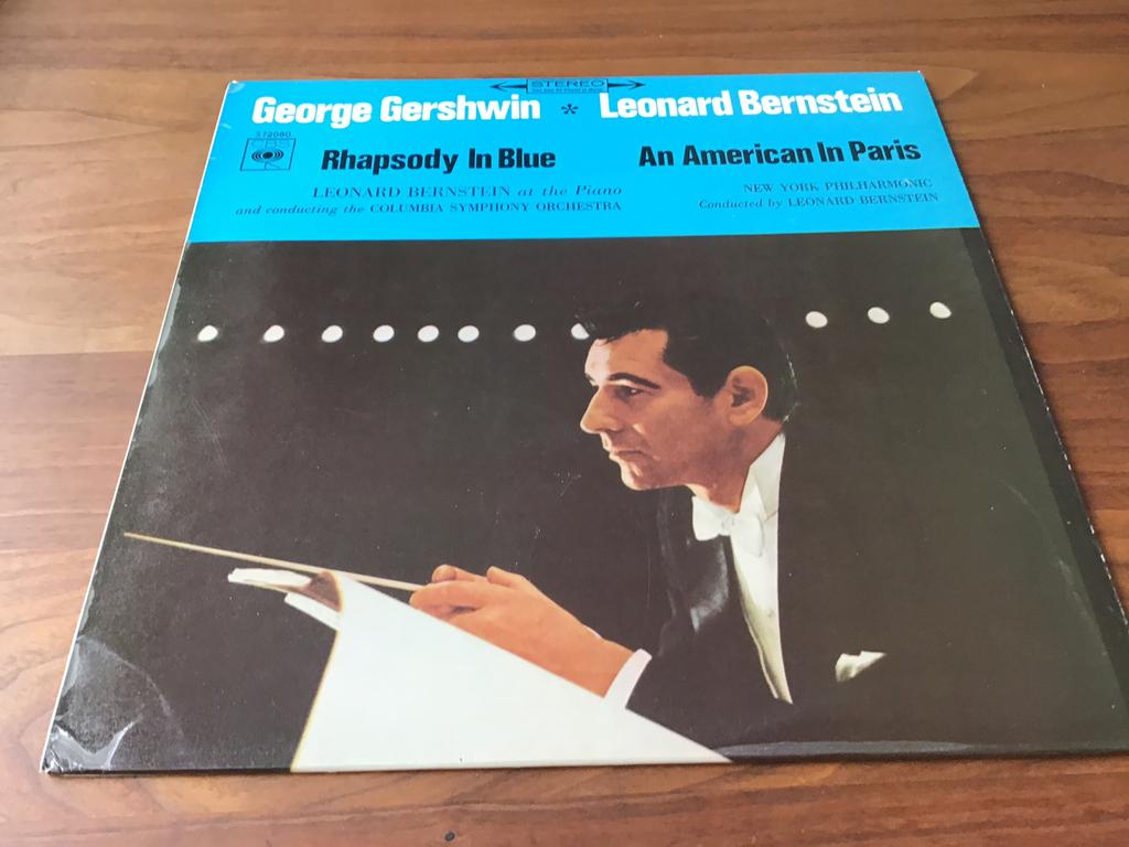 LP, GERSHWIN, BERNSTEIN, CBS, S-72080, Ophalen of Verzenden, Gebruikt, 12 inch