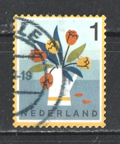 190 R Nederland 2023 bosje Tulpen, Verzenden, Na 1940, Gestempeld