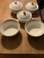 5 schalen van Potterie de driehoek, Ophalen of Verzenden