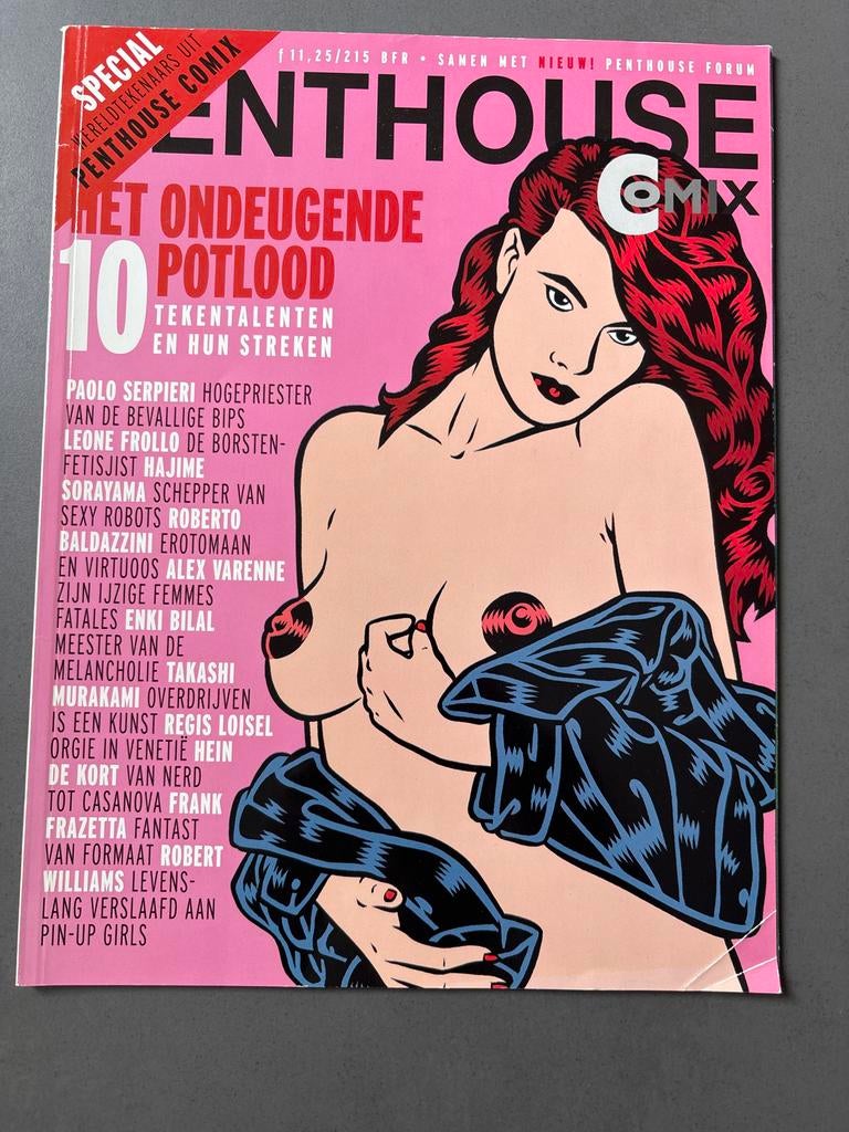 Penthouse Comix - Het Ondeugende Potlood, Ophalen of Verzenden, Zo goed als nieuw, Overige typen