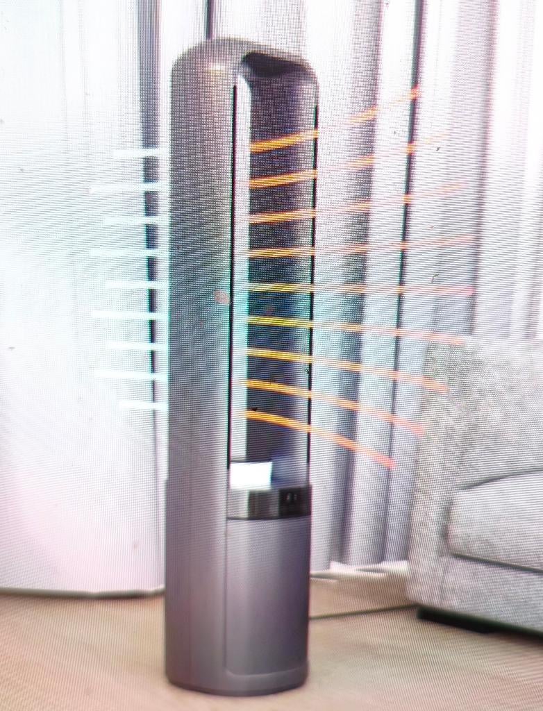 Design Ventilator & Kachel in 1!, Ophalen, Overige soorten, Elektrisch, Zo goed als nieuw