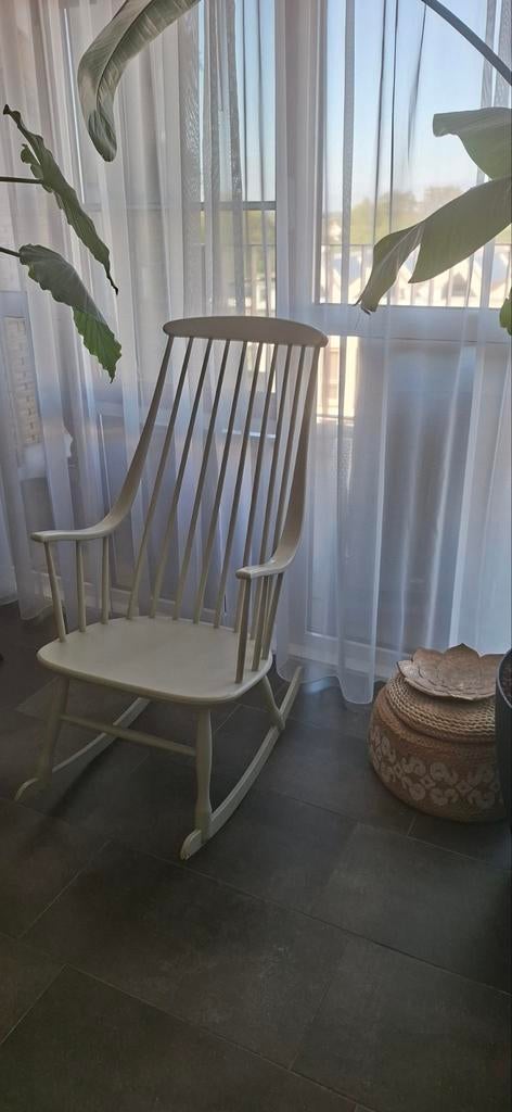 Lena Larsson Nesto Schommelstoel - Mid Century Zweeds Design, Antiek en Kunst, Antiek | Meubels | Stoelen en Banken, Ophalen