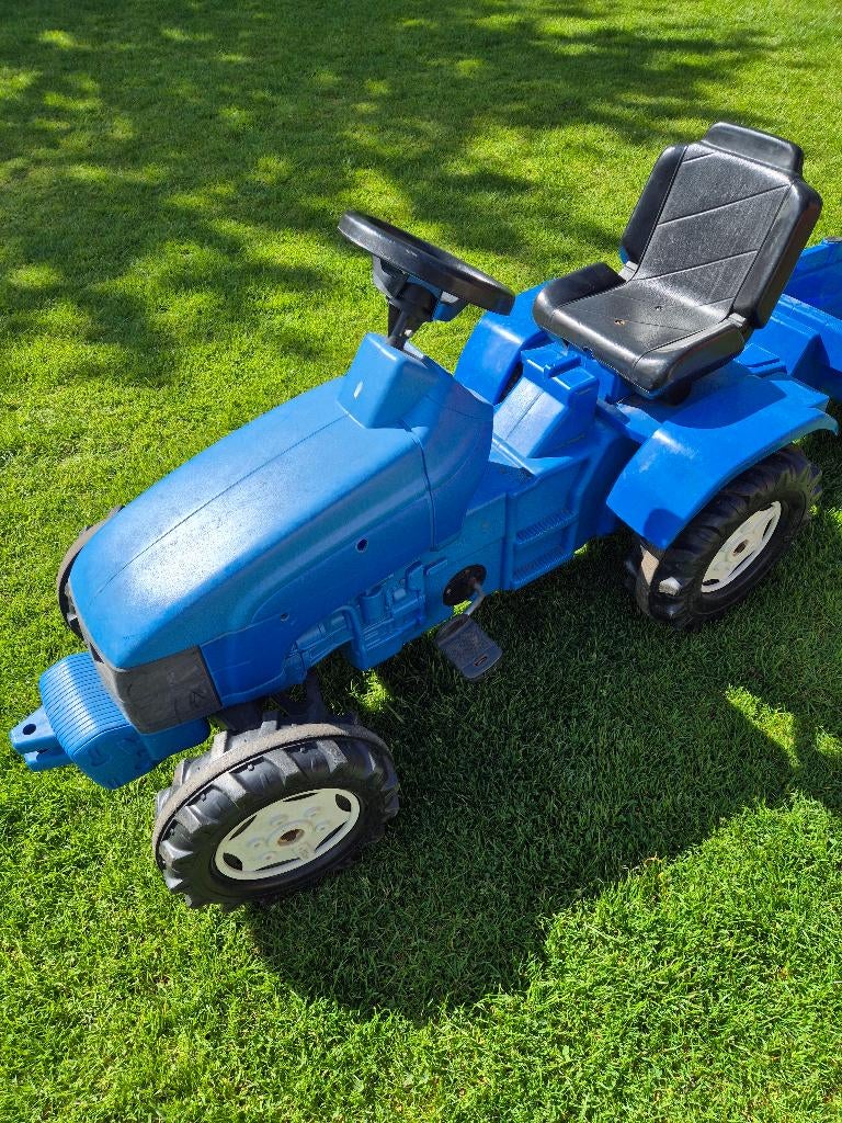 Traptractor met aanhanger, Ophalen, Gebruikt, Trapvoertuig