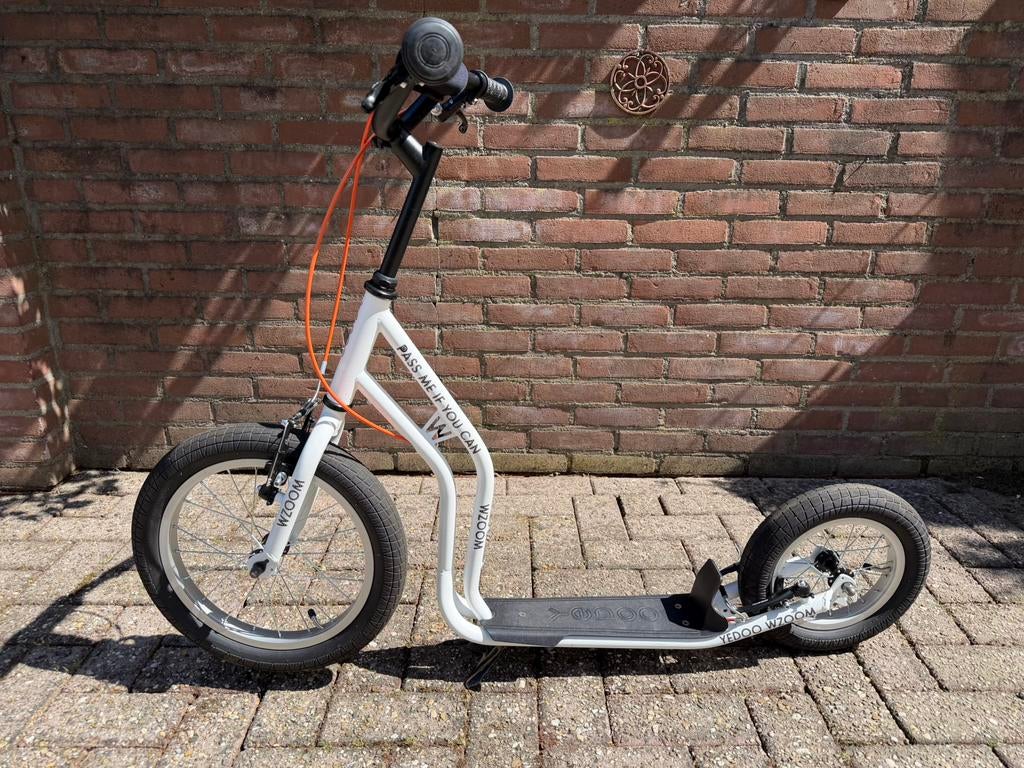 Yedoo Wzoom step wit, Fietsen en Brommers, Steps, Ophalen, Zo goed als nieuw, Gewone step