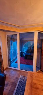 3x Kunststof pui / kozijn 250x193 cm met openslaande deur, Doe-het-zelf en Verbouw, Kozijnen en Schuifpuien, Ophalen, Kunststof