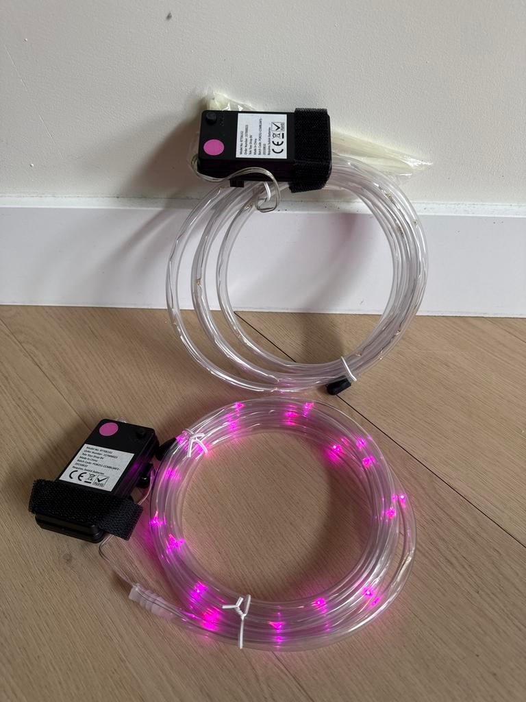 Roze spaakverlichting, nieuw, Ophalen of Verzenden, Nieuw, Batterij, Verlichtingsset