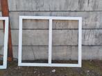 Mooi Kunststof Kozijn - Vast Glas - 185 x 148 cm, 75 tot 150 cm, Kunststof, Gebruikt, Raamkozijn