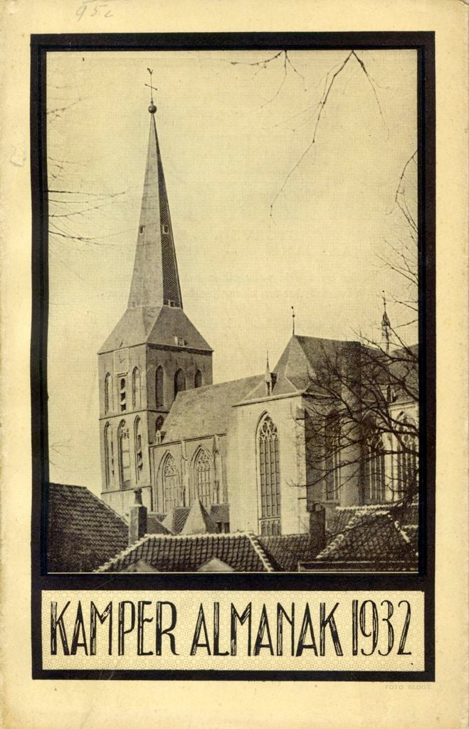 Gezocht: Kamper Almanakken 1928, 1929, 1932, Ophalen of Verzenden, Gelezen
