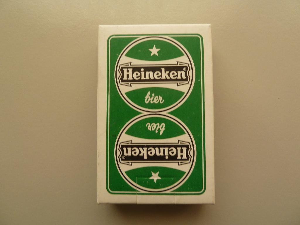 Heineken speelkaarten uit 1990, Verzamelen, Ophalen of Verzenden, Overige typen, Heineken