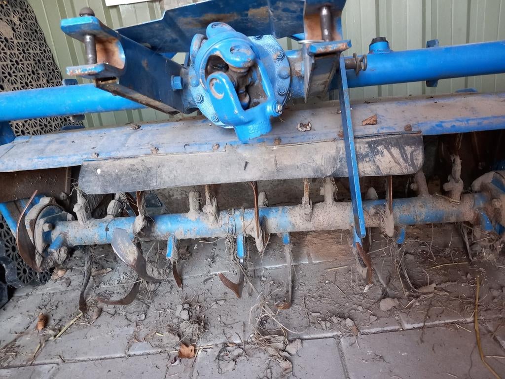 Frees voor minitrekker 120 cm breed, Ophalen