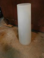 vaas mat glas glazen vaas van 30 cm hoog decoratie bloemen, Gebruikt, Overige kleuren, Ophalen of Verzenden, Glas