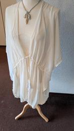 Creme kleurig tuniek/vest - H&M - S/M/L, Maat 38/40 (M), H&M, Verzenden, Wit
