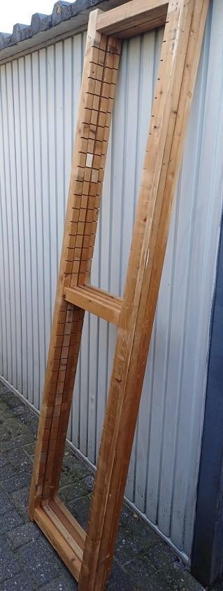 Bruynzeel Houten legbordstellingen 210 x50 z.g.a.n., Ophalen, Zo goed als nieuw