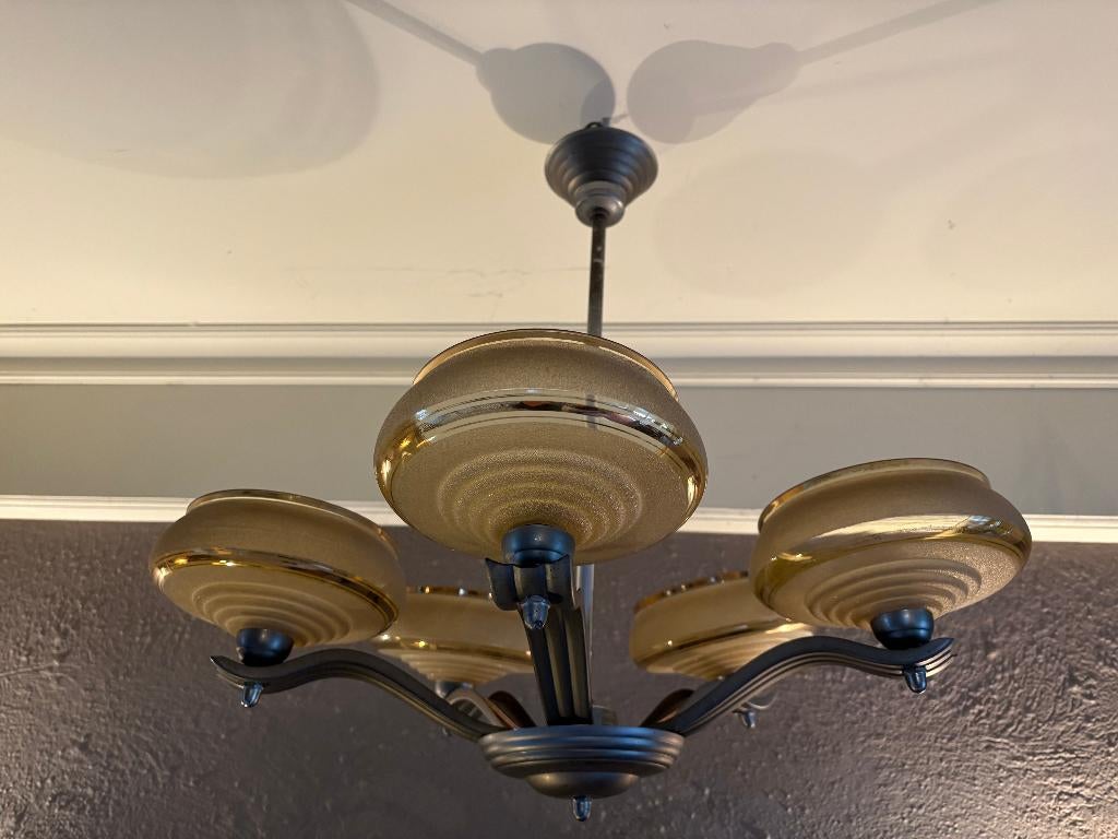 Art Deco Lamp, Ophalen of Verzenden