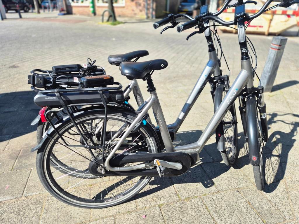 Stella Vienna set elektrische fietsen Shimano middenmotor, Fietsen en Brommers, Elektrische fietsen, Zo goed als nieuw, Overige merken