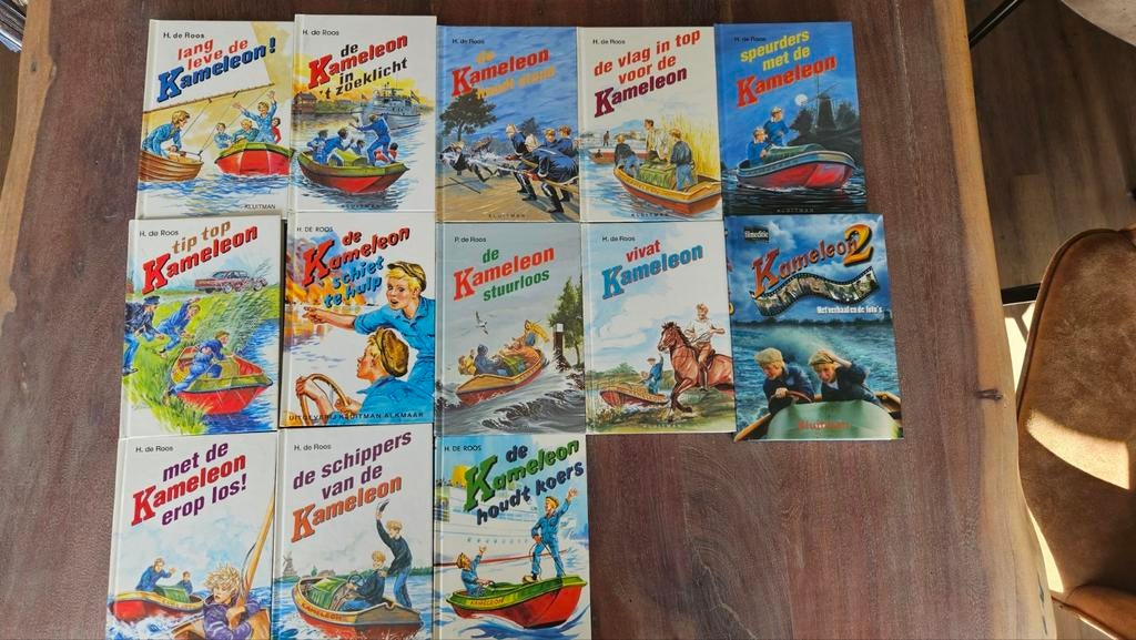 Kameleon boeken - 13 delen - los of in één koop, Ophalen of Verzenden, Gelezen, H. de Roos, Fictie algemeen